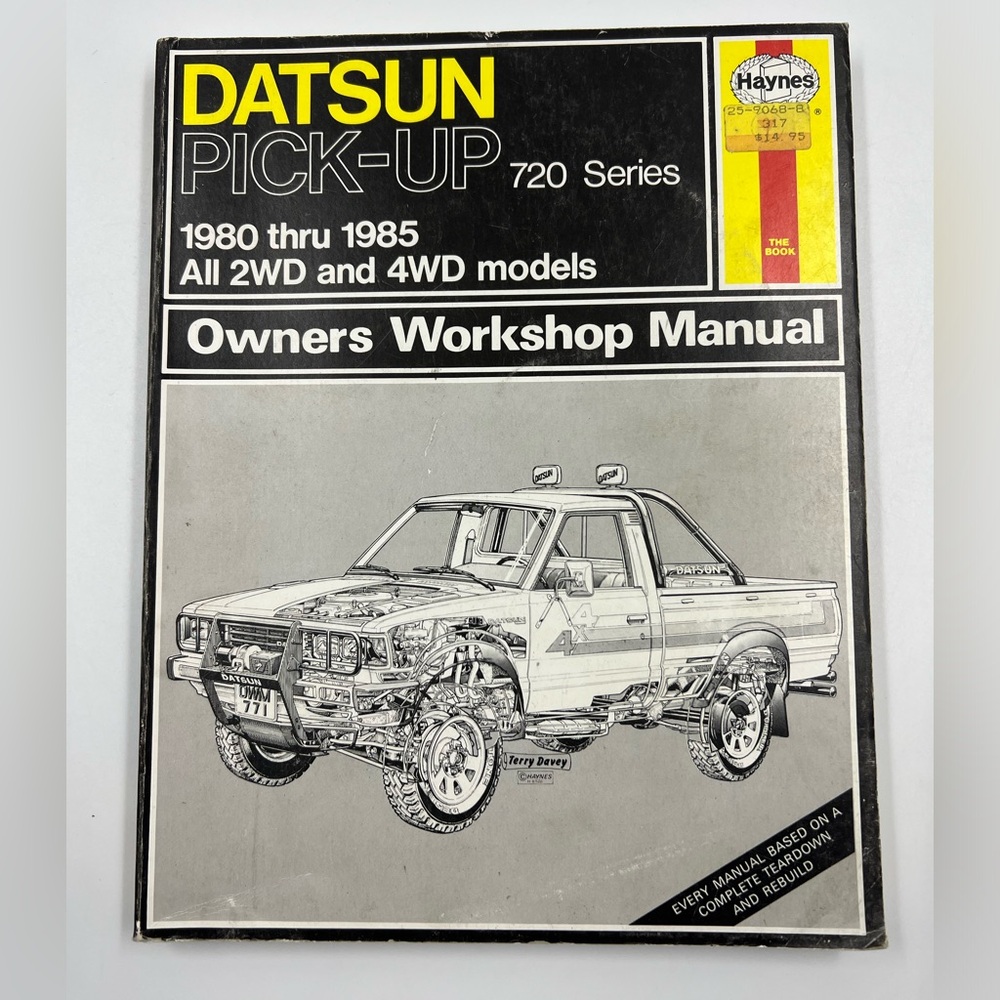 Datsun Pick-Up 720 Series Workshop Manual